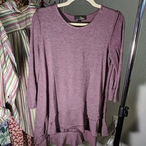 Muted Plum Suzanne Betro Tunic/Dress